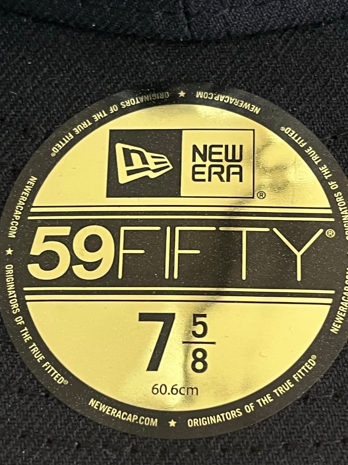뉴에라 59fifty 네이비 758(60.6) 상품이미지4