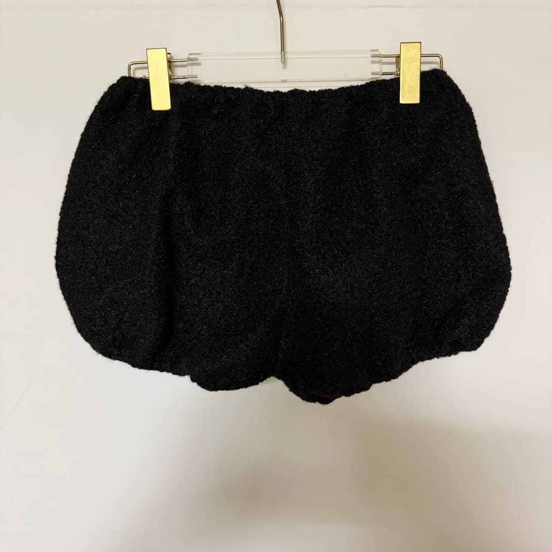 새상품 뽀글이 반바지 (블랙) 상품이미지1