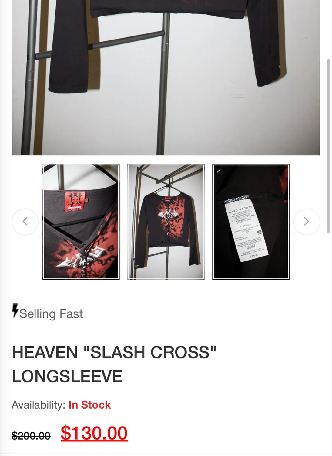 heaven slash cross longsleeve 상품이미지8