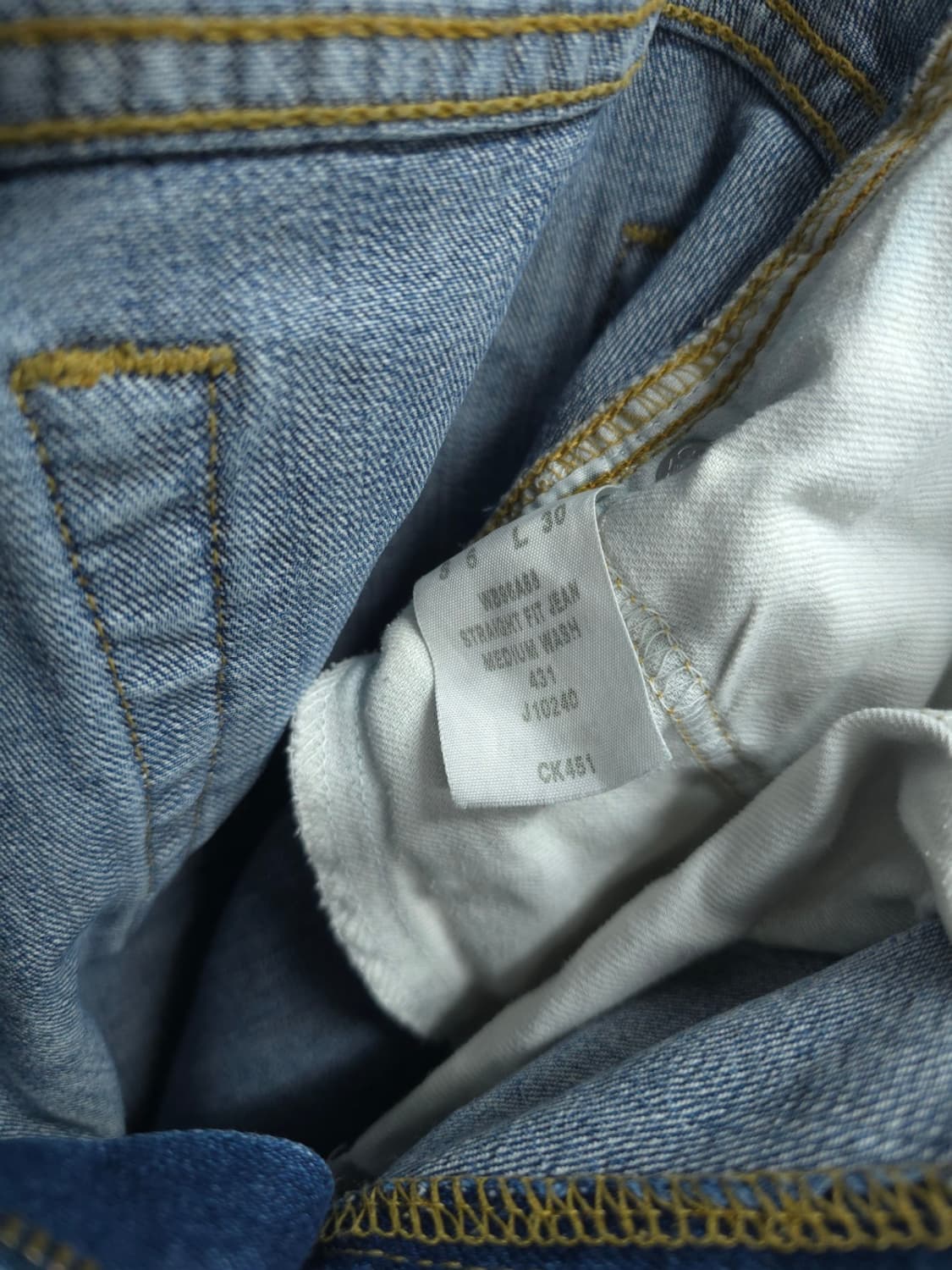 캘빈클라인(CK) 베이직 스트레이트 청바지 (30~31) 상품이미지10