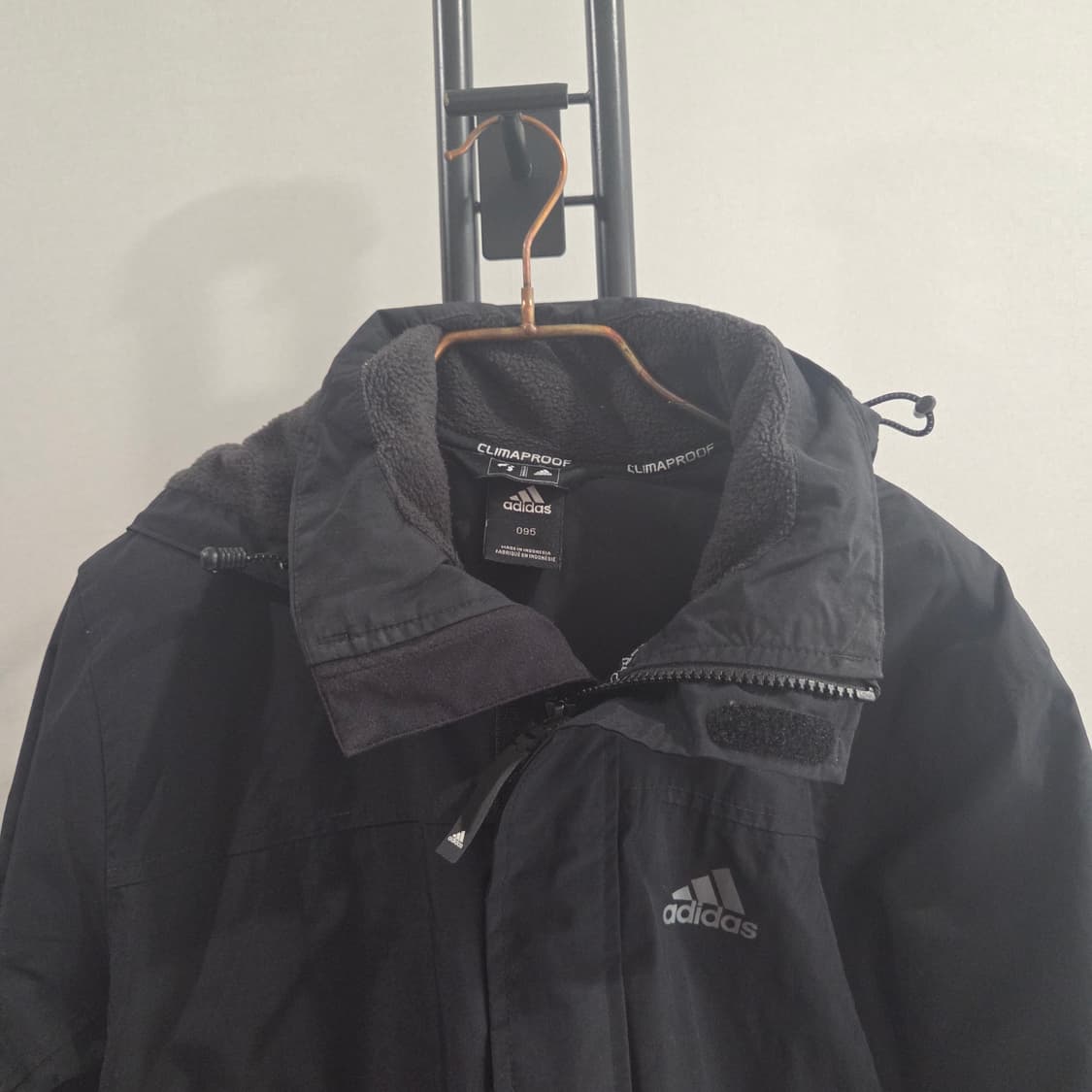 아디다스 기모 안감 바람막이 상품이미지3