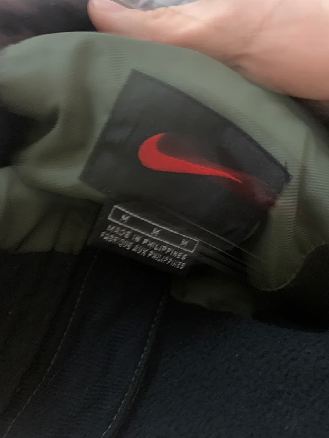 M-105)Nike 나이키 빈티지 동계 바람막이 상품이미지3