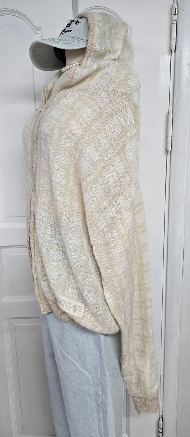 마뗑킴 체크후드가디건 상품이미지4