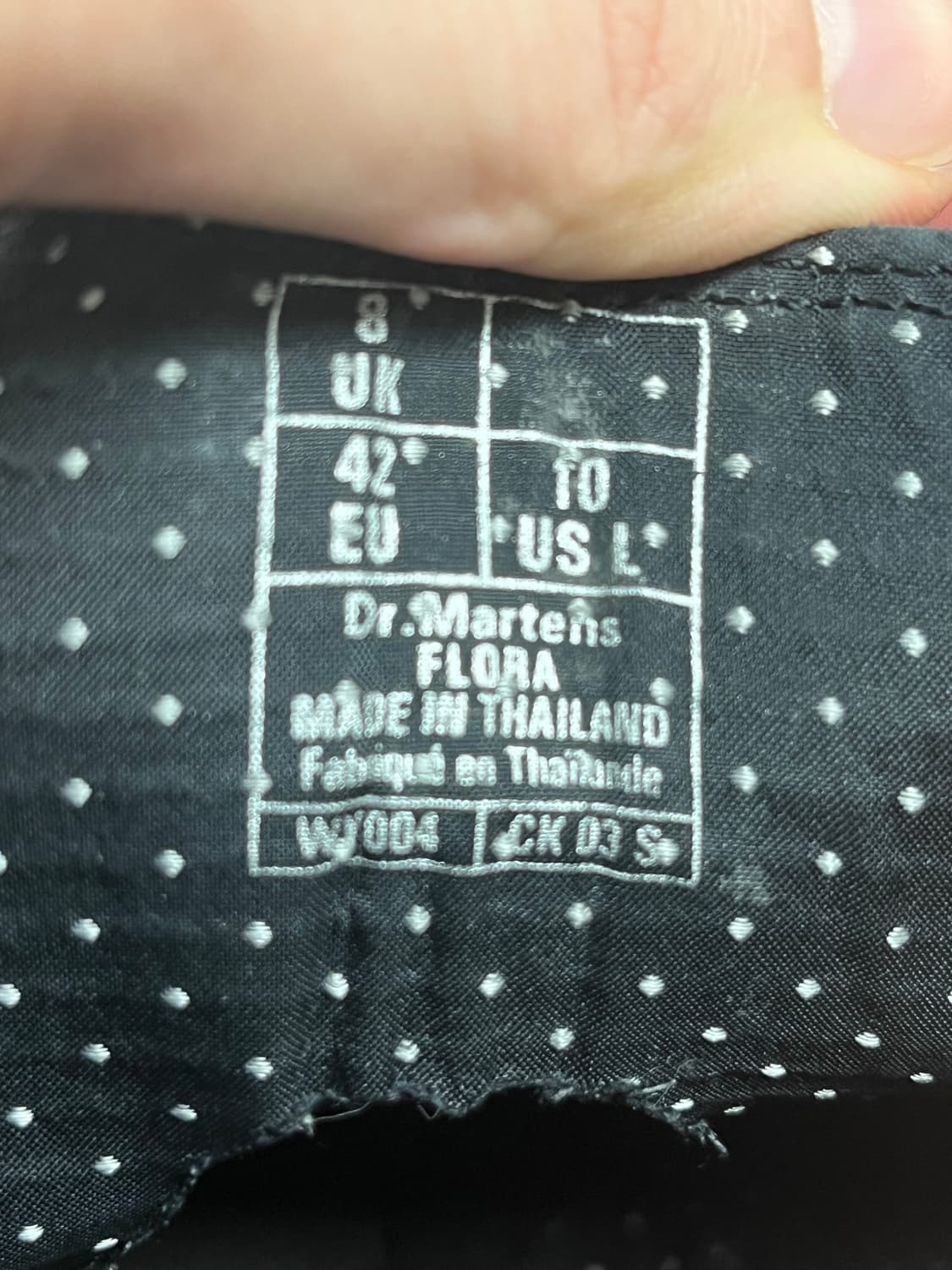 [270] 닥터마틴 플로라 블랙 첼시부츠 상품이미지7