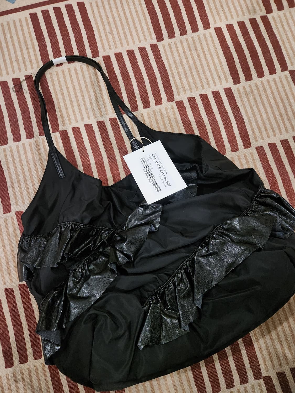 다이닛 프릴 빅 백 (BLACK) 상품이미지1