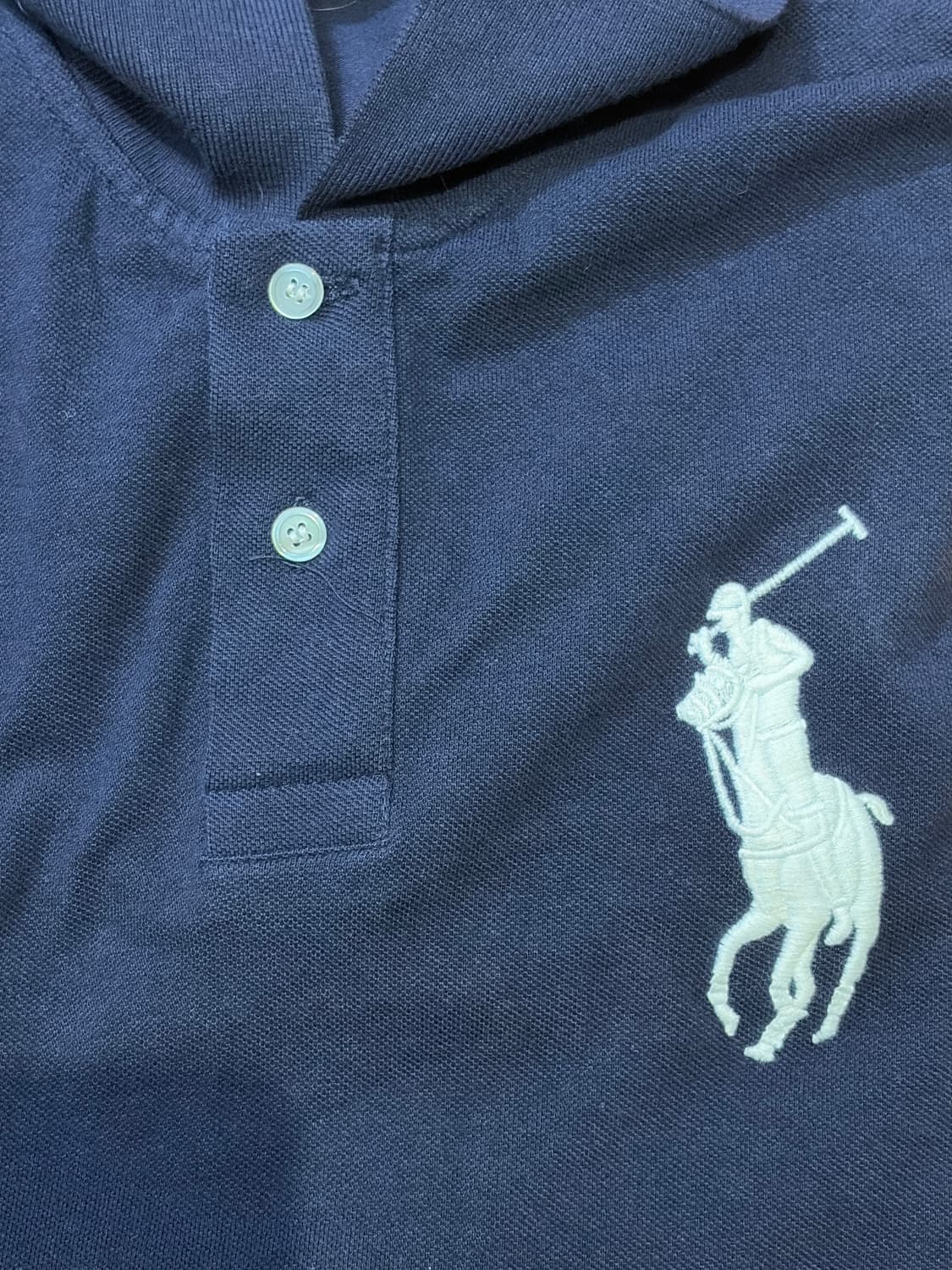 💙폴로 랄프로렌 빅포니 네이비 PK 카라티💙 상품이미지3