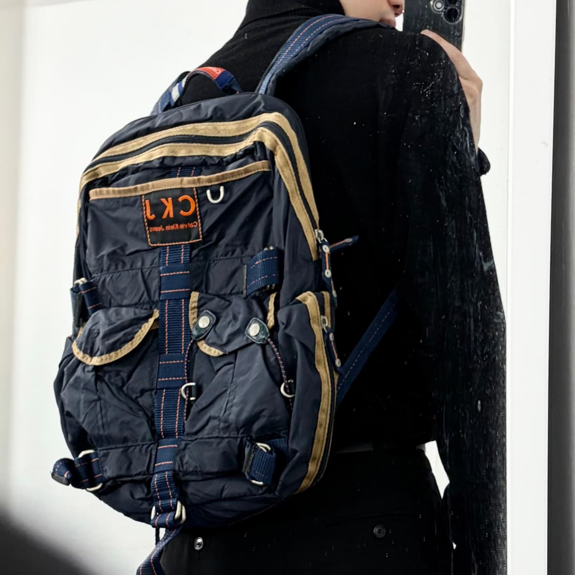 캘빈클라인 나일론 테크니컬 백팩 상품이미지2