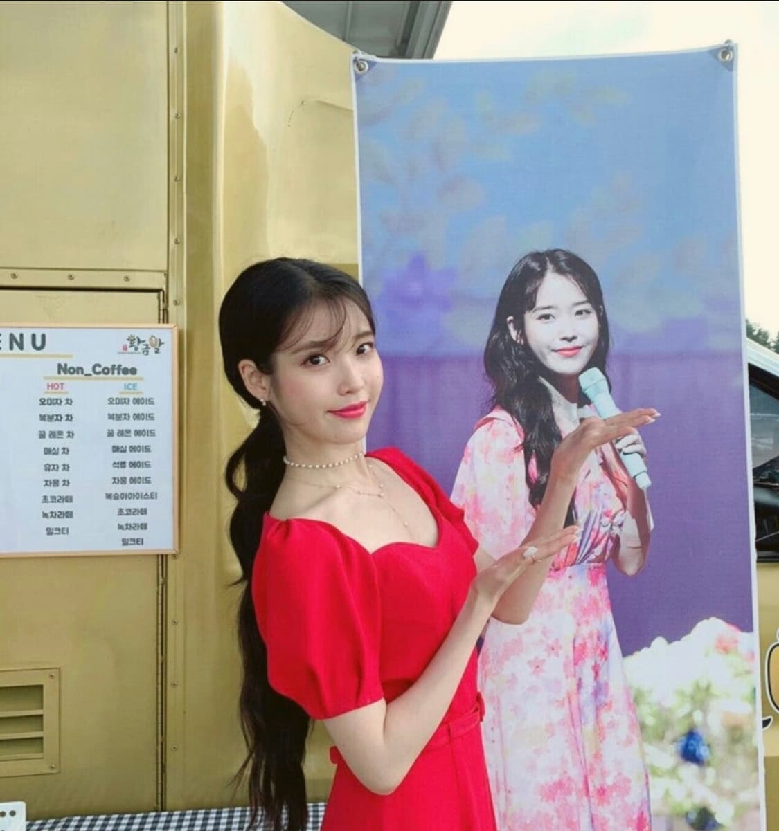 브라이드앤유 레드 원피스 상품이미지5