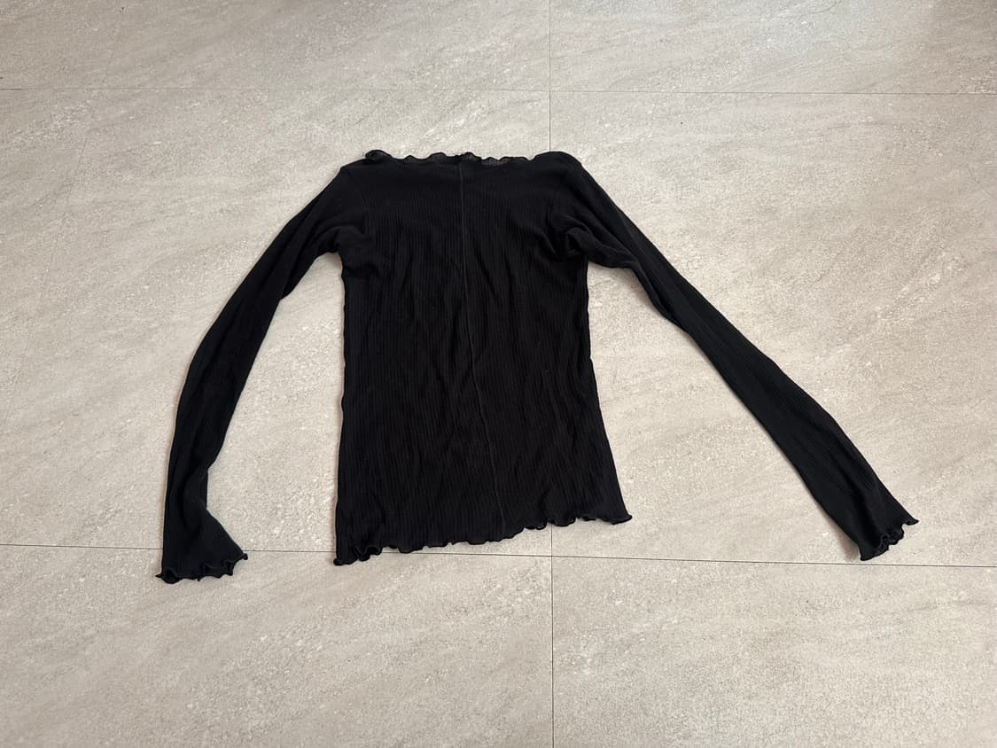 베이스레인지 Pama long sleeve(Black) 상품이미지1