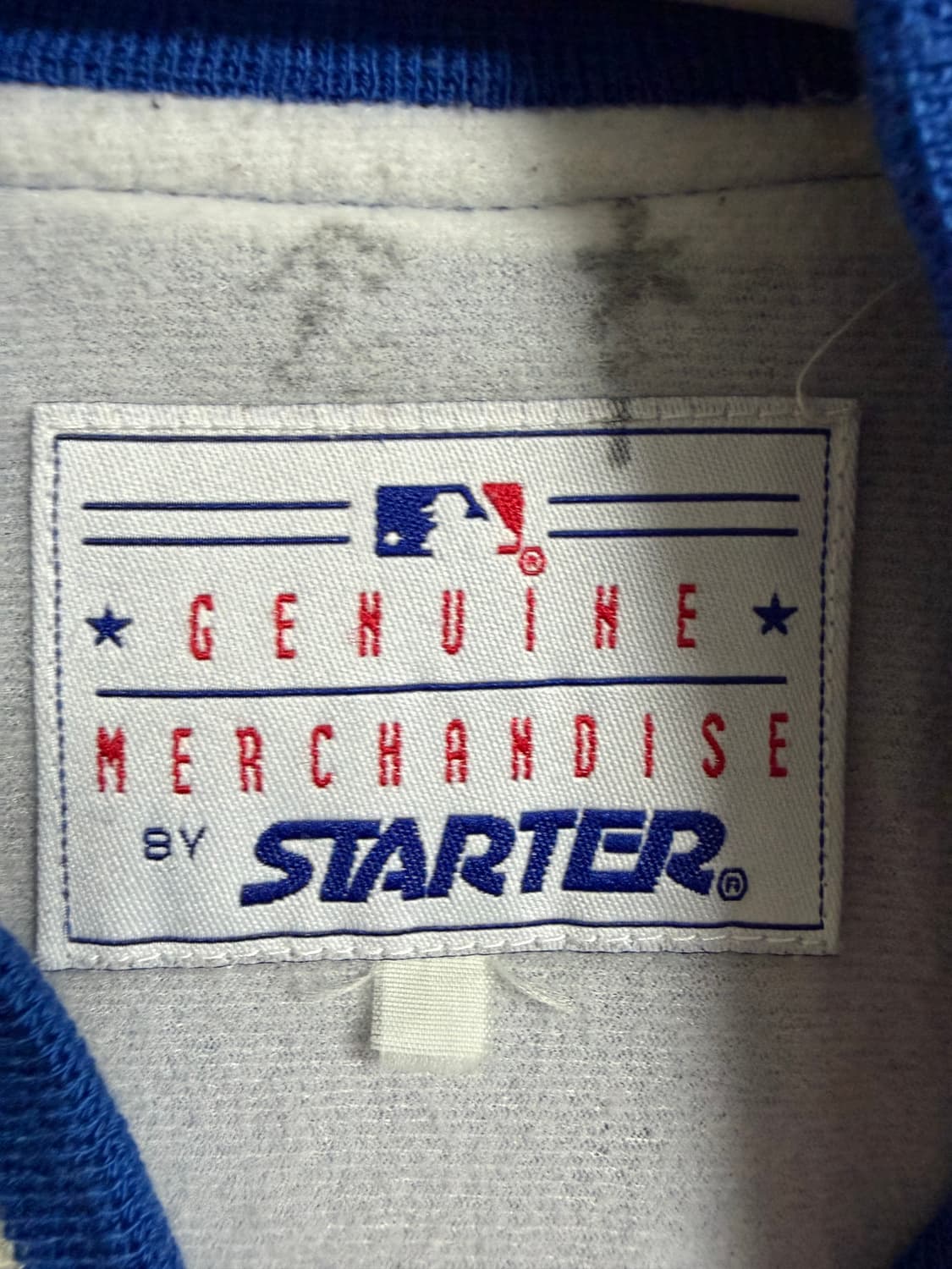 제뉴인 머천다이즈 BY 스타터 LA 다저스 사틴 바시티 자켓 상품이미지4