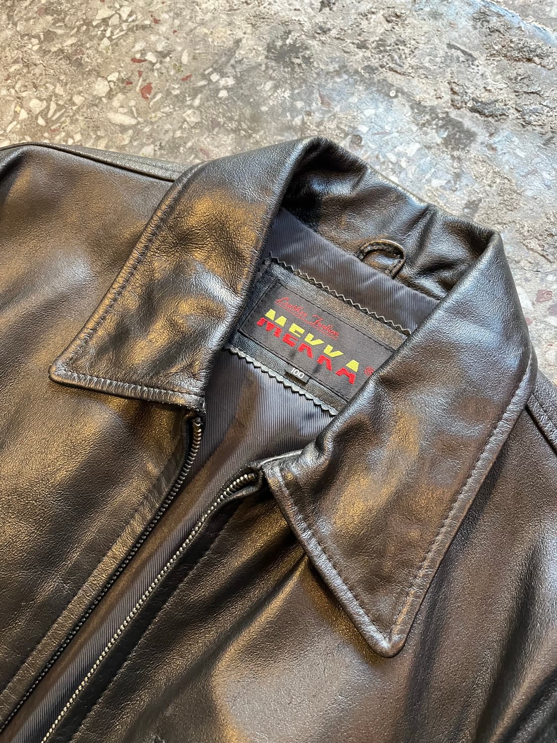 빈티지 가죽자켓 상품이미지6