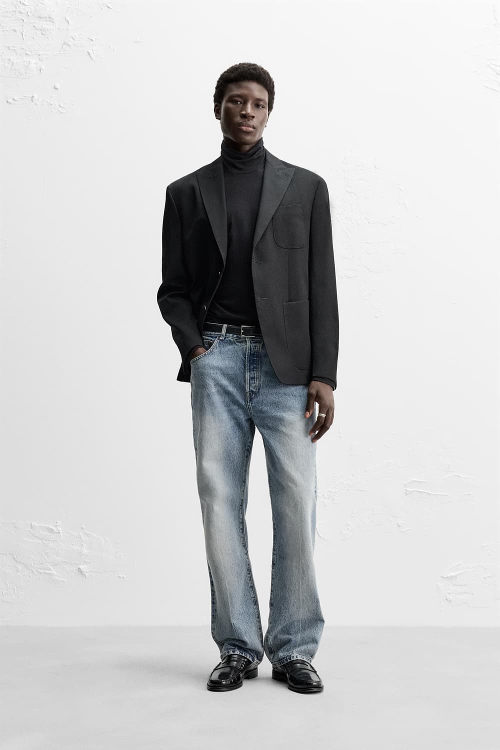 자라 오리진 라이트 블루 스트레이트 진 31사이즈 상품이미지1