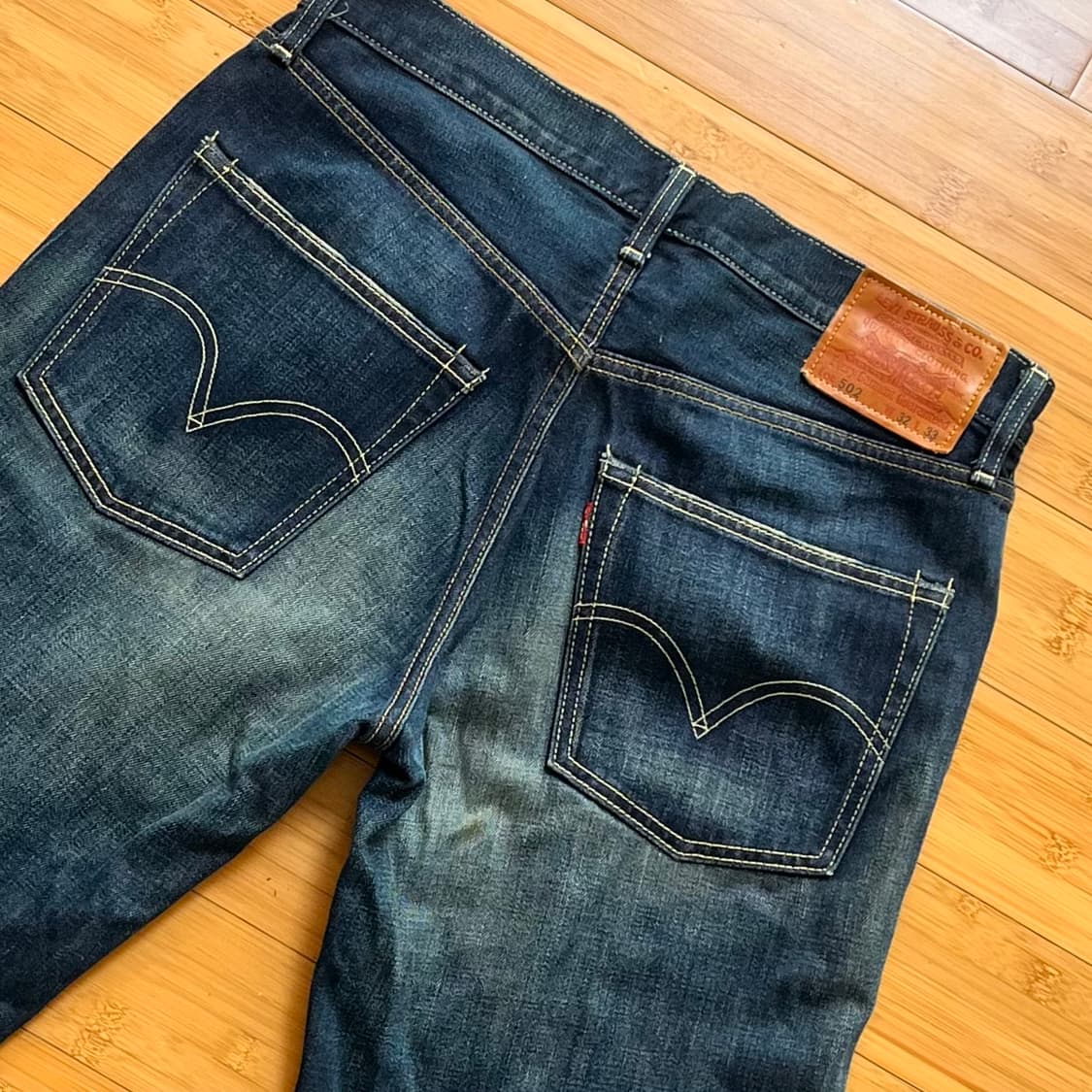 리바이스 502 데님팬츠 W32 L33 상품이미지4