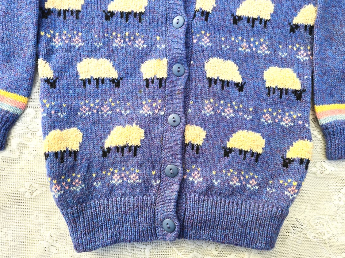 영국 핸드메이드 셔틀랜드울  아동복  상품이미지5