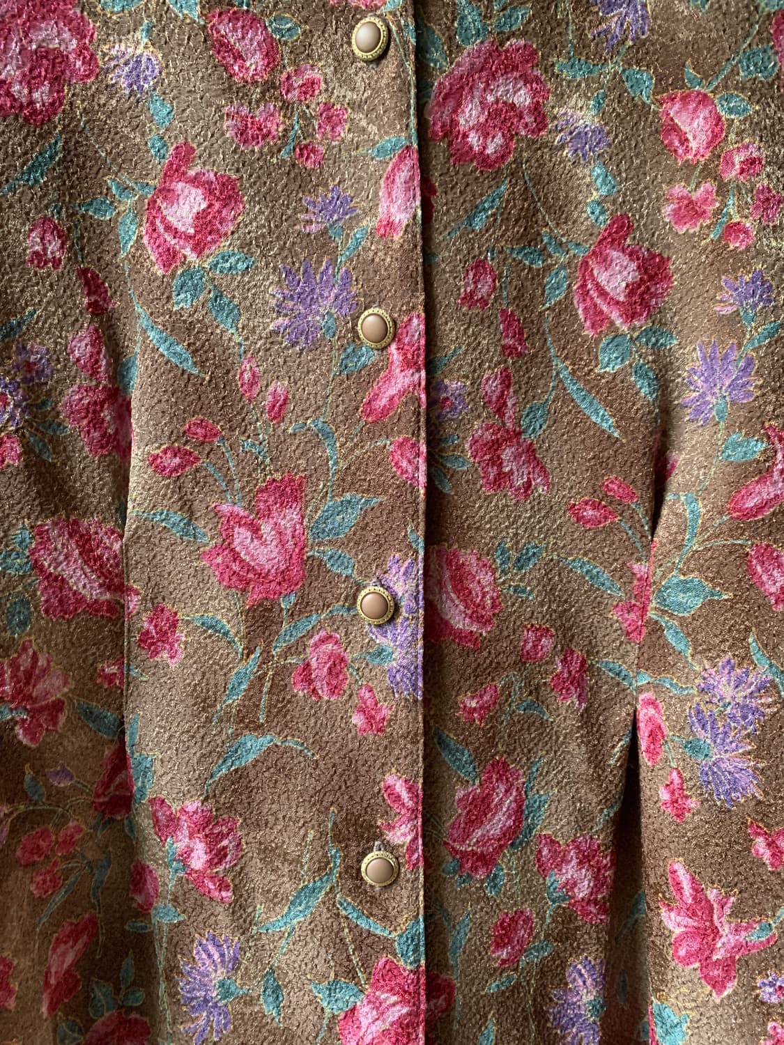 vintage flower puff blouse 상품이미지3