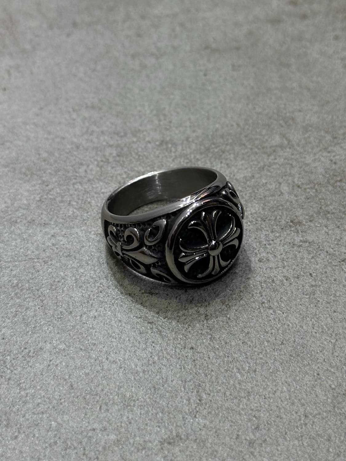 Stamp corss scot- 인장 십장 스콧 반지 상품이미지1