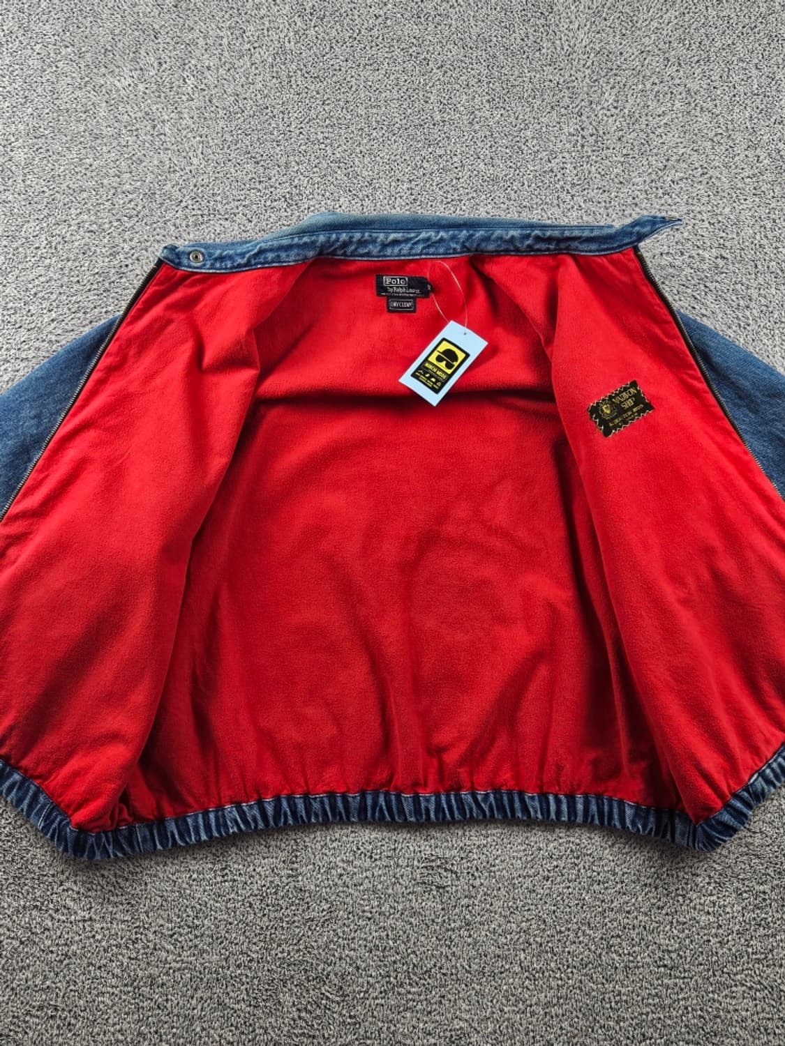 80's USA 폴로랄프로렌 데님 스윙탑 자켓 ( XL ) / 10705 상품이미지10