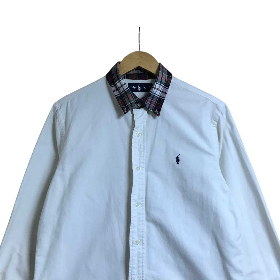 폴로 랄프로렌 흰색 포인트 옥스퍼드 셔츠 상품이미지1