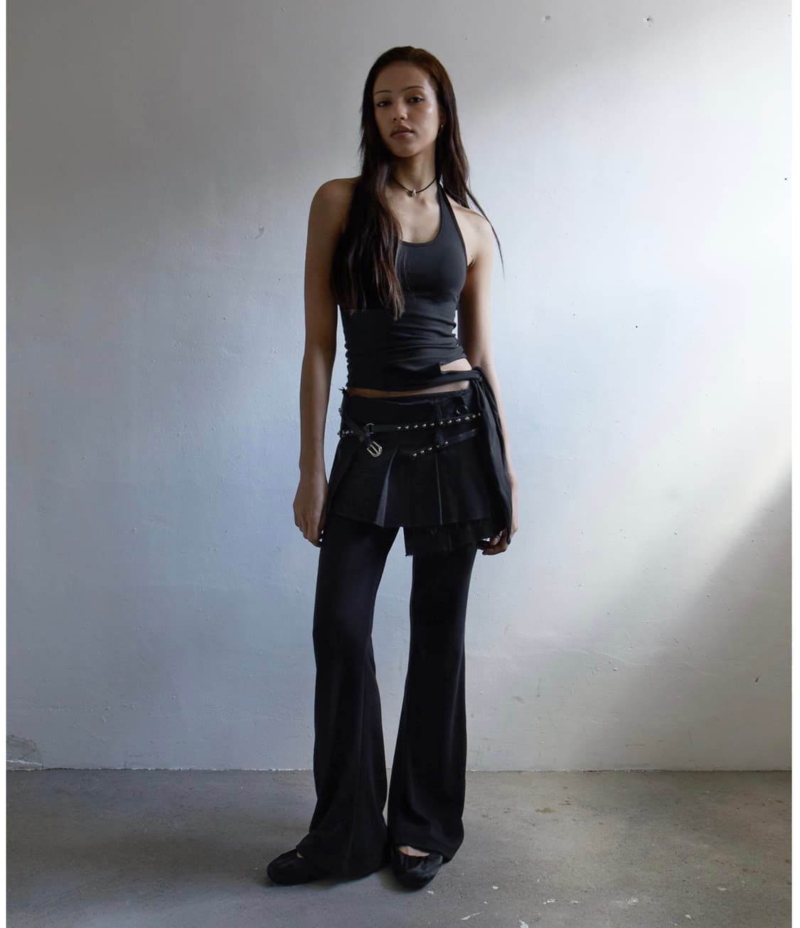 택포)새상품)peyote 미니 랩 스커트 상품이미지1