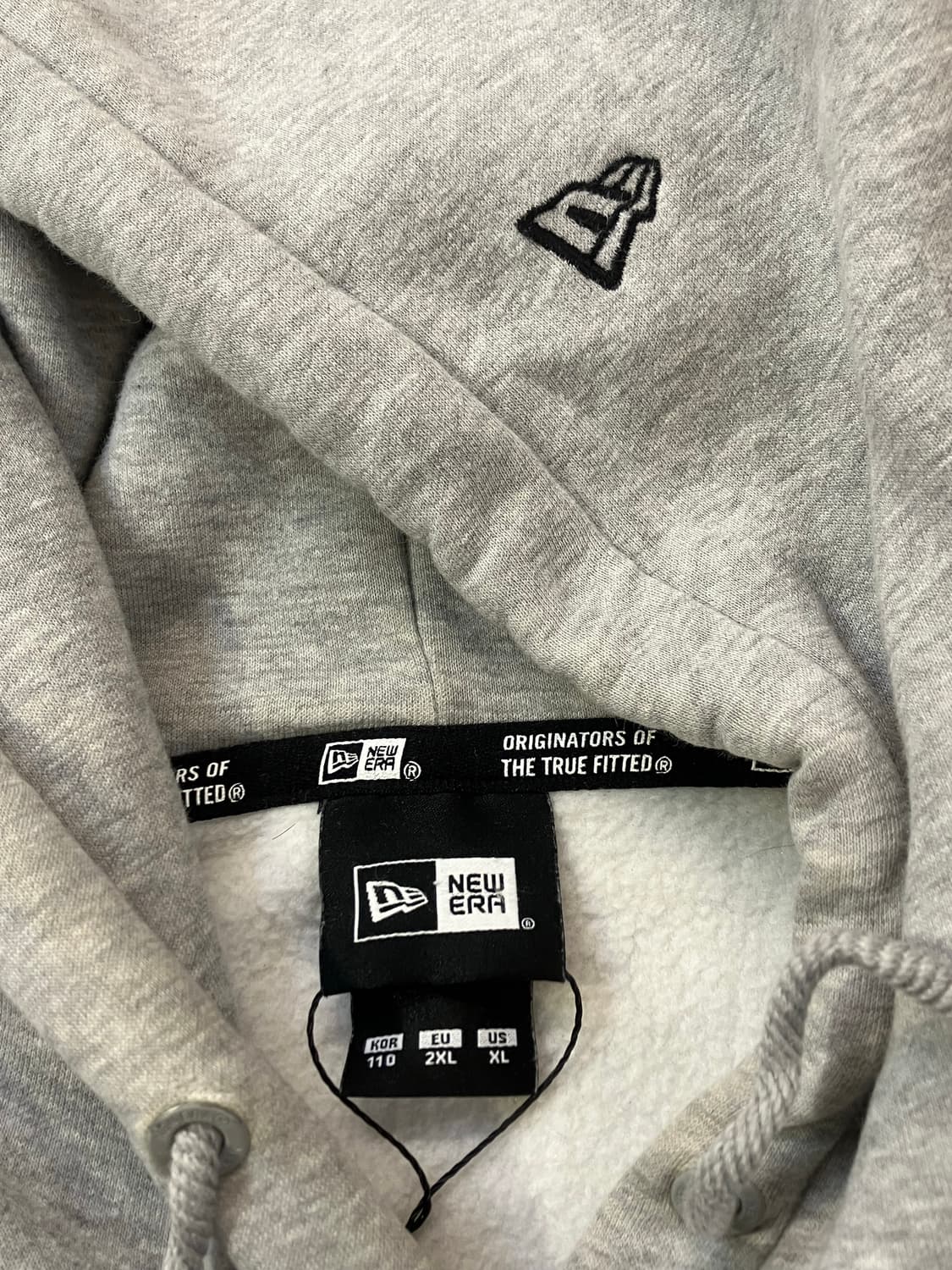 뉴에라 배트맨 80주년 기념 GCPD 기모 후드티 그레이 110  #cs 상품이미지5