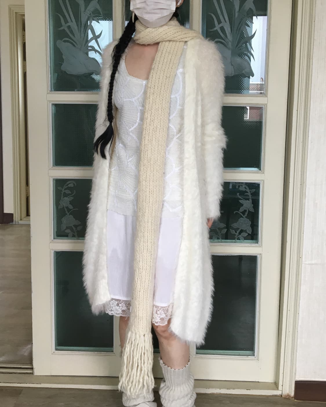 woolen knit muffler 상품이미지6