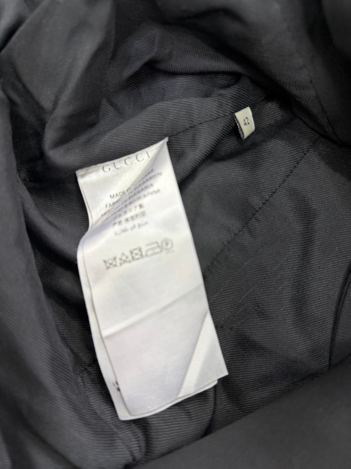 정품) 구찌 블랙 여성 자켓 42 상품이미지7