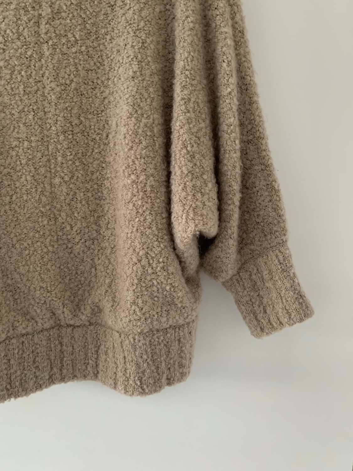 베이지 브이넥 가디건 상품이미지6