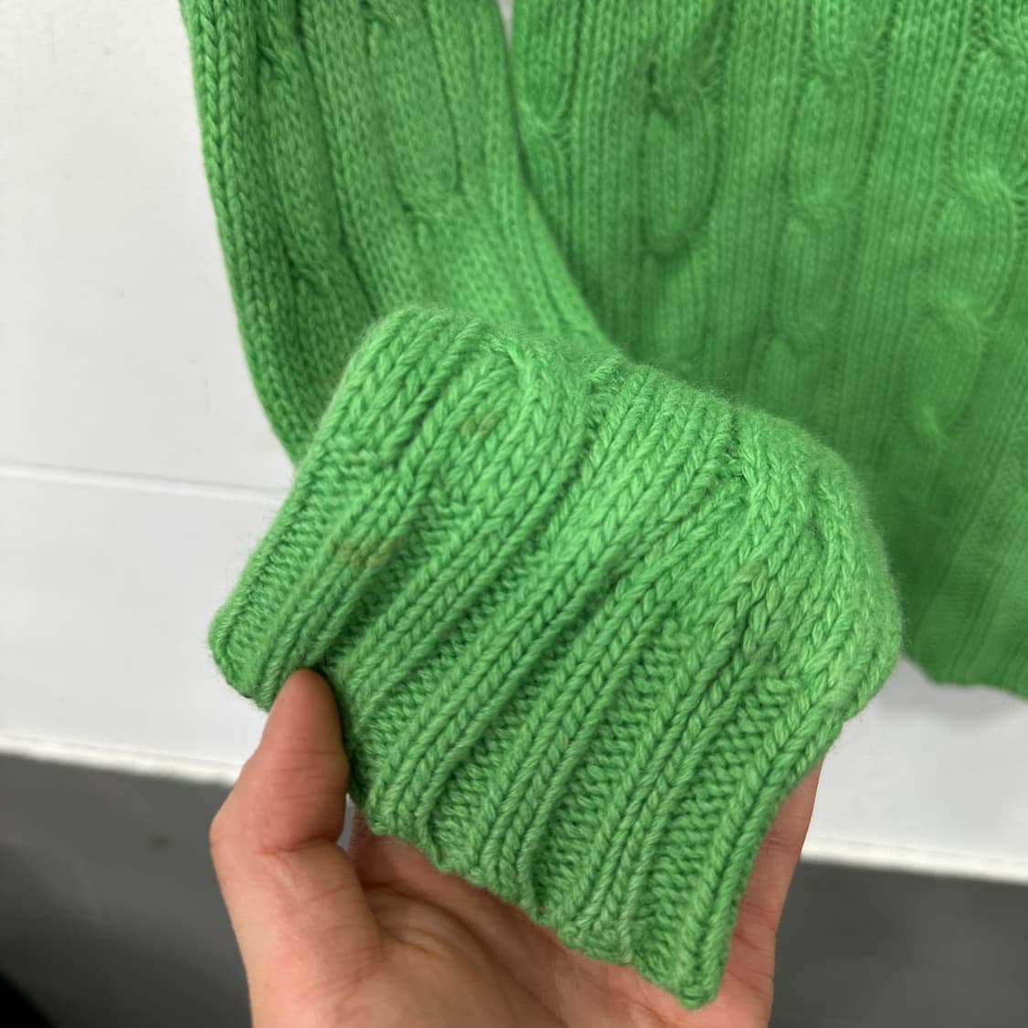 폴로 랄프로렌 꽈배기 니트 상품이미지6