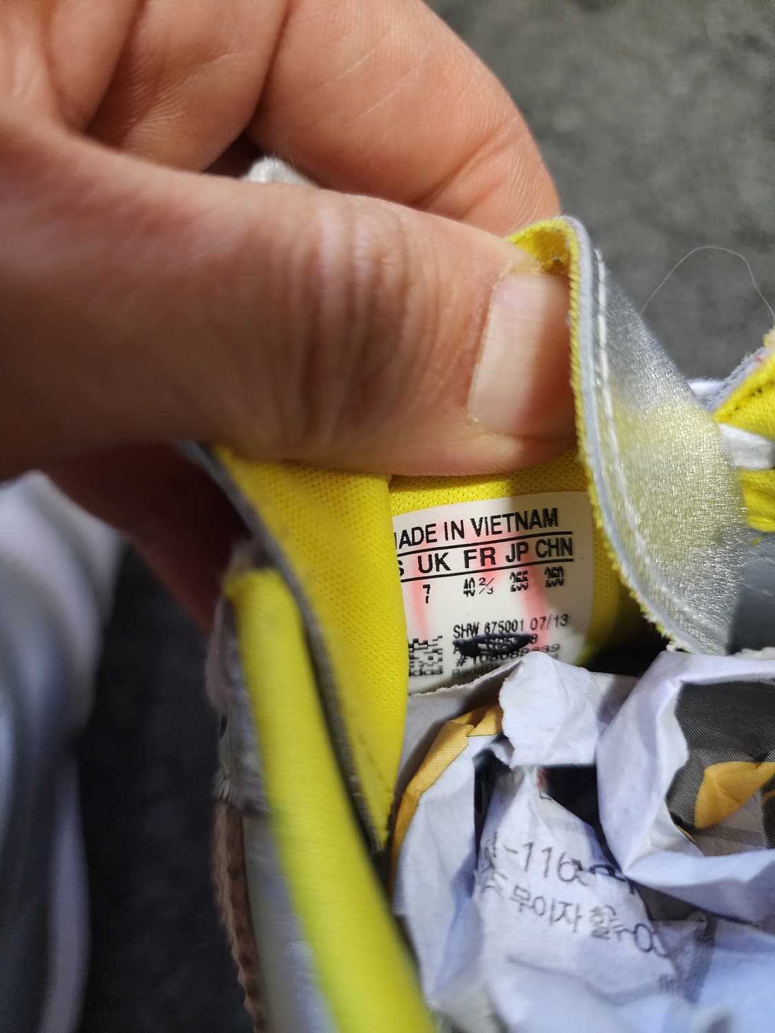 아디다스 가젤 실버   255사이즈 상품이미지2