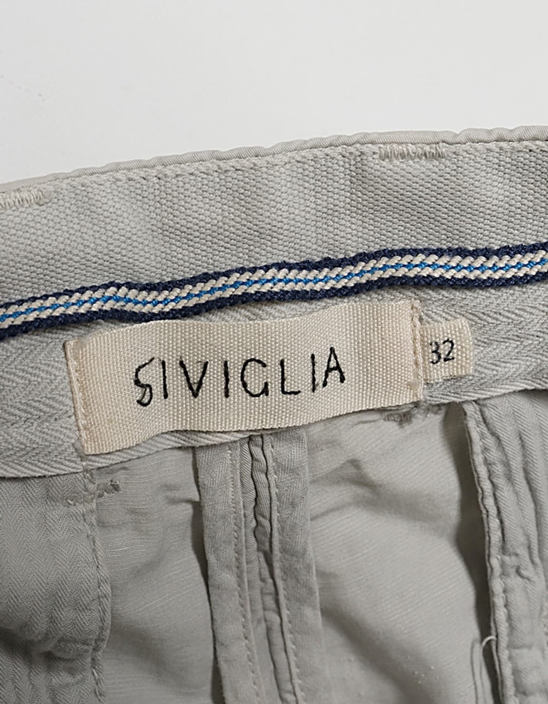 SIVIGLIA Slim-Fit LinenBlend Trousers  상품이미지9