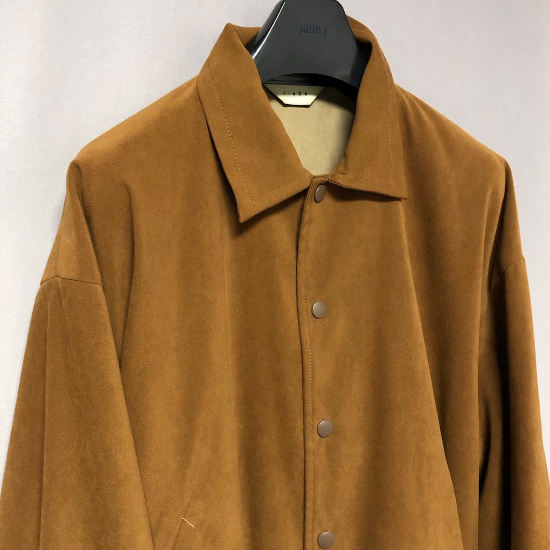 지에다 사틴 코치자켓 상품이미지4