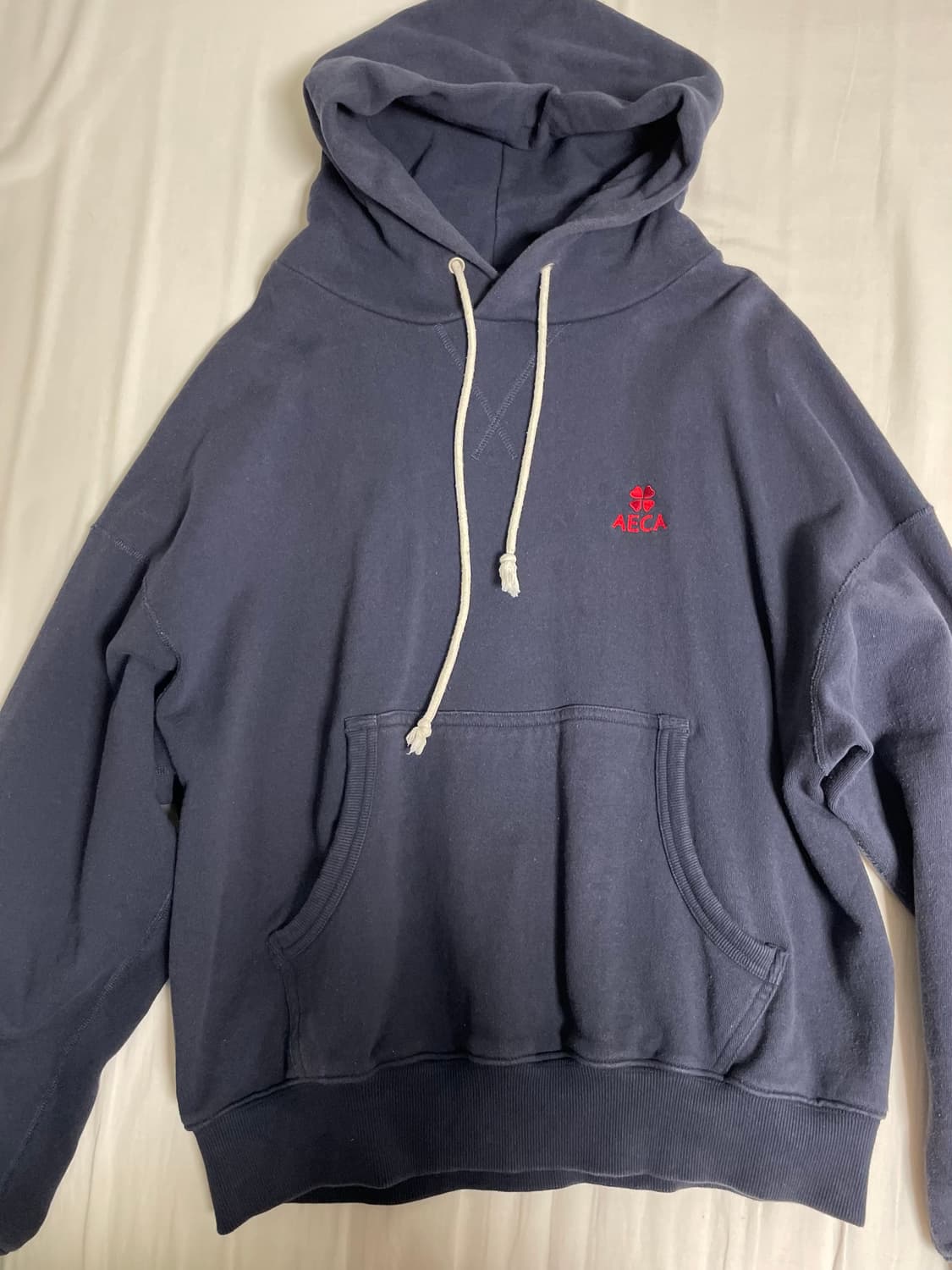 에이카화이트 후드집업s (EVERYDAY AECA CLOVER HOODI 상품이미지2