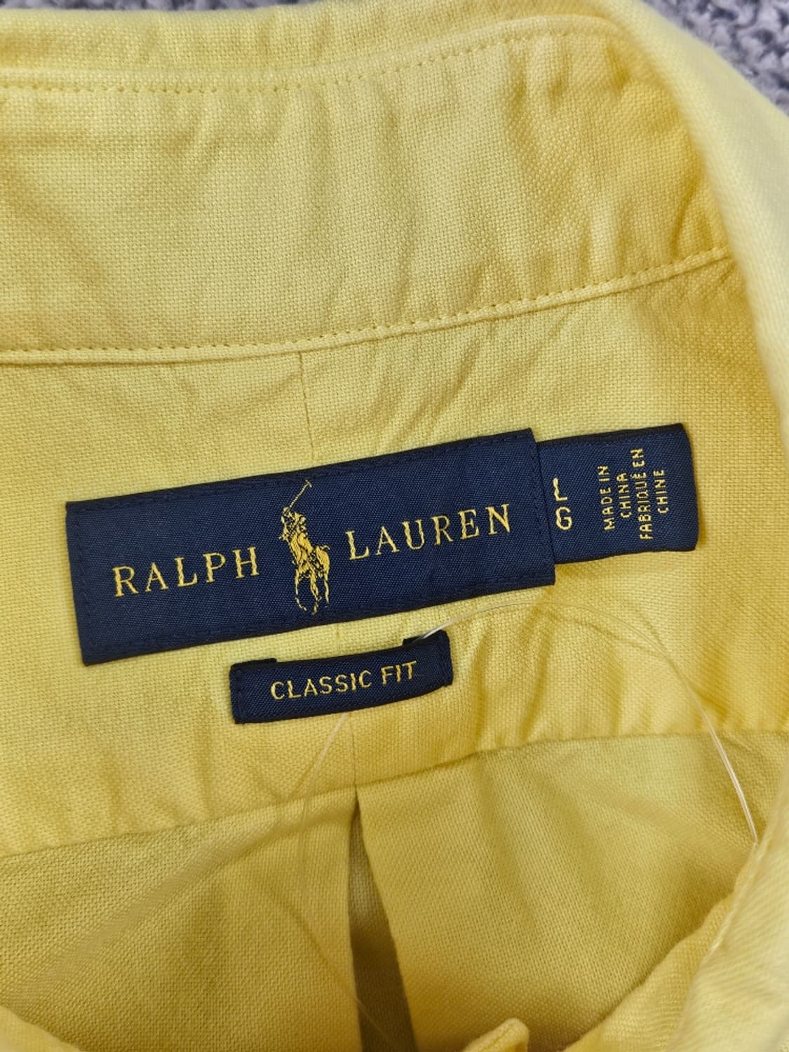 폴로랄프로렌 클래식 핏 버튼다운 옥스포드 셔츠 ( L ) / 11653 상품이미지8