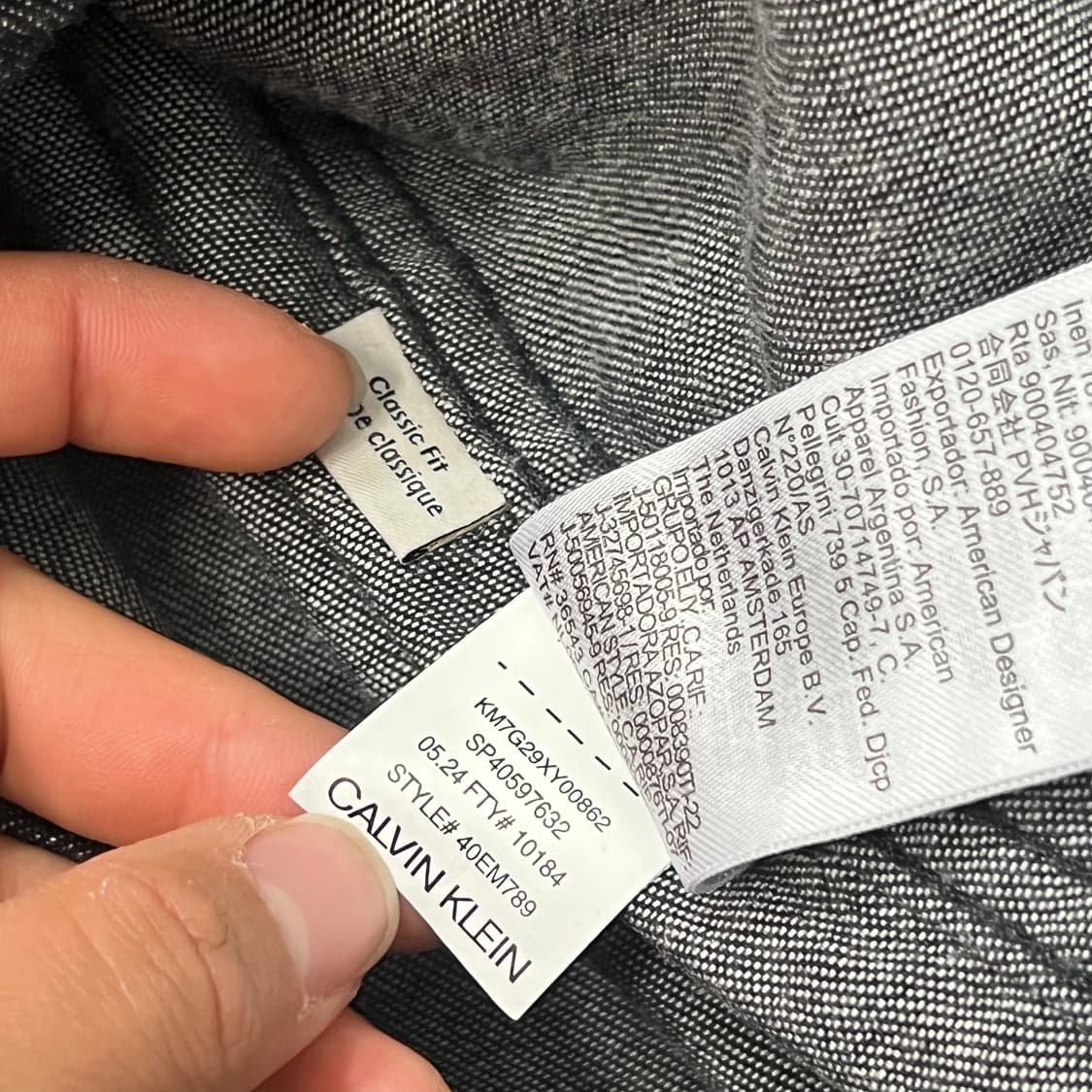 [100] 캘빈클라인진스 셔츠 상품이미지4