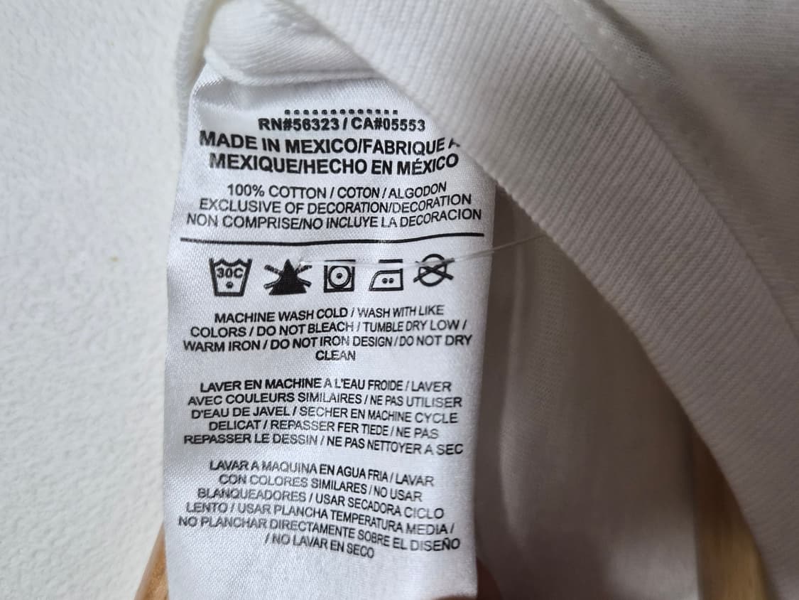 조던Jordan 시카고 레터링 화이트 반팔티셔츠 XL - T139 상품이미지6