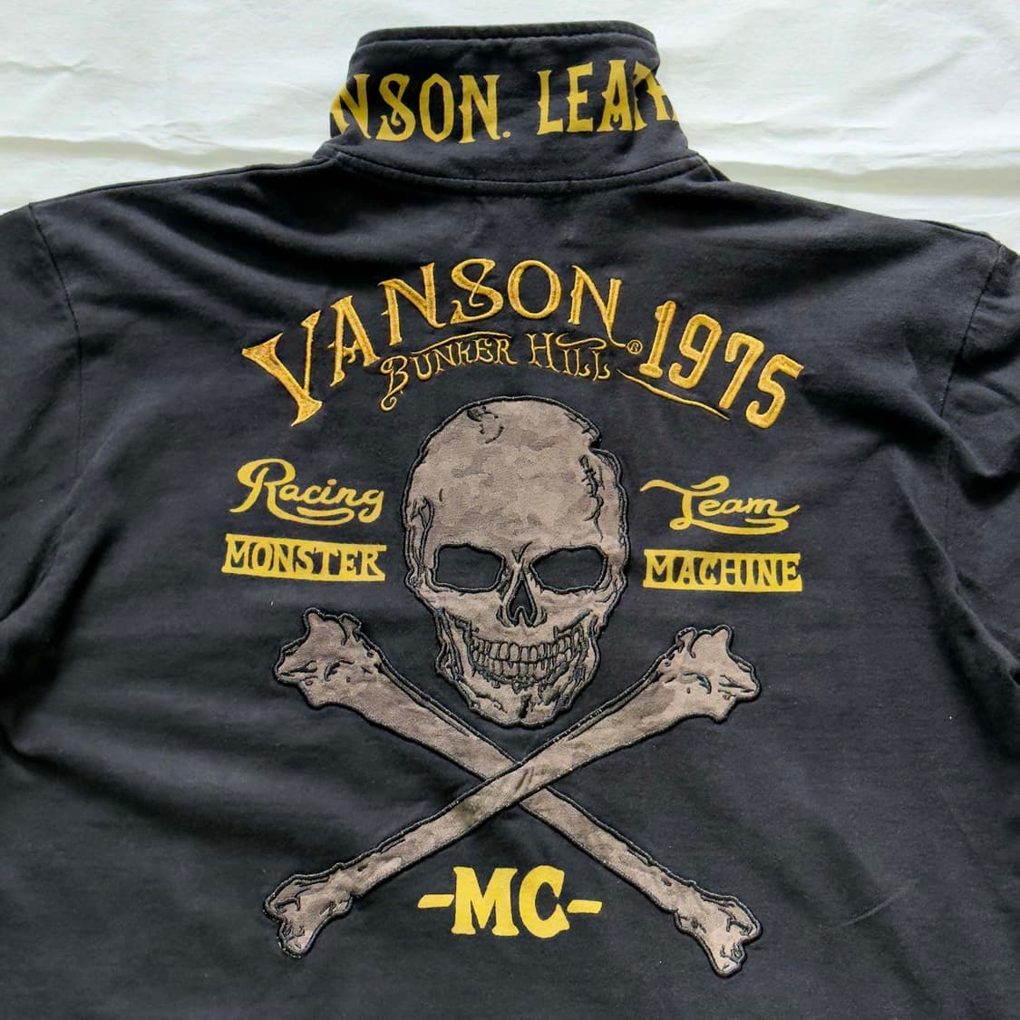 벤슨 레더 스컬 긴팔 티셔츠 상품이미지8