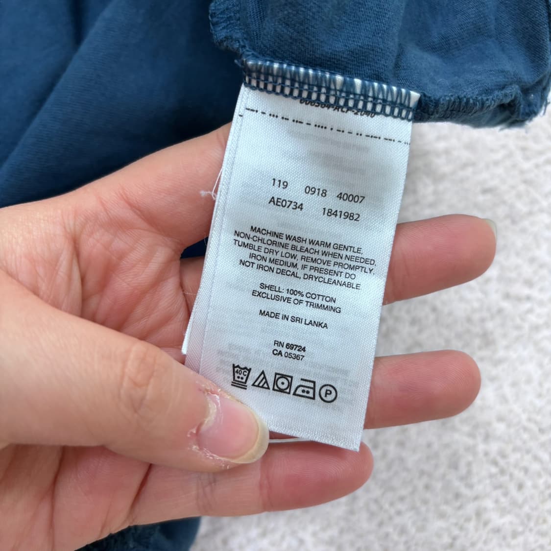 L 컬럼비아 스몰로고 반팔 티셔츠 0330E 상품이미지4