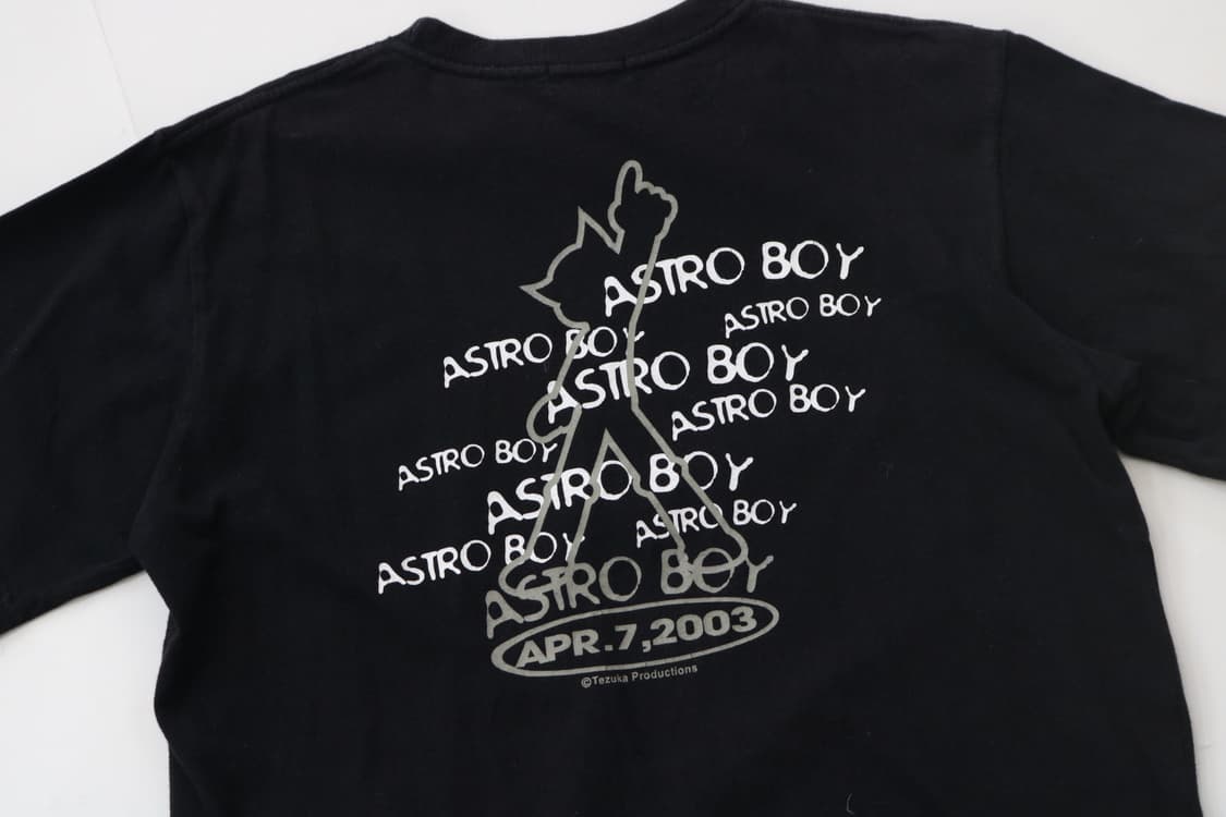 ASTRO BOY 아스트로 보이 철완 아톰 빈티지 그래픽 반팔티셔츠 (L 상품이미지3