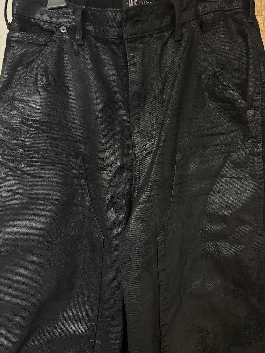 에모스탠스클럽 코티드 배기 카펜터 2사이즈 상품이미지4