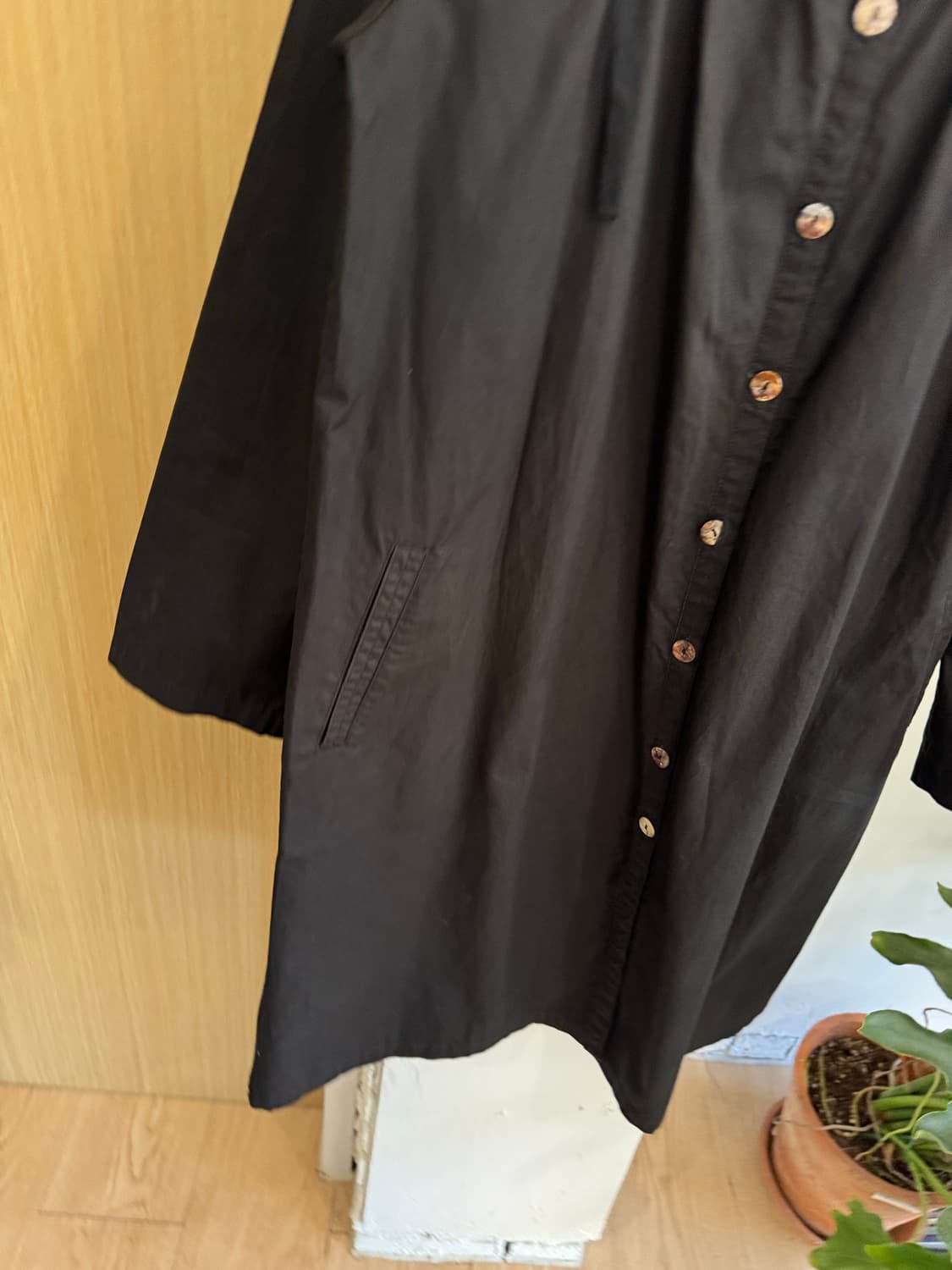 Vintage black long jk 상품이미지4