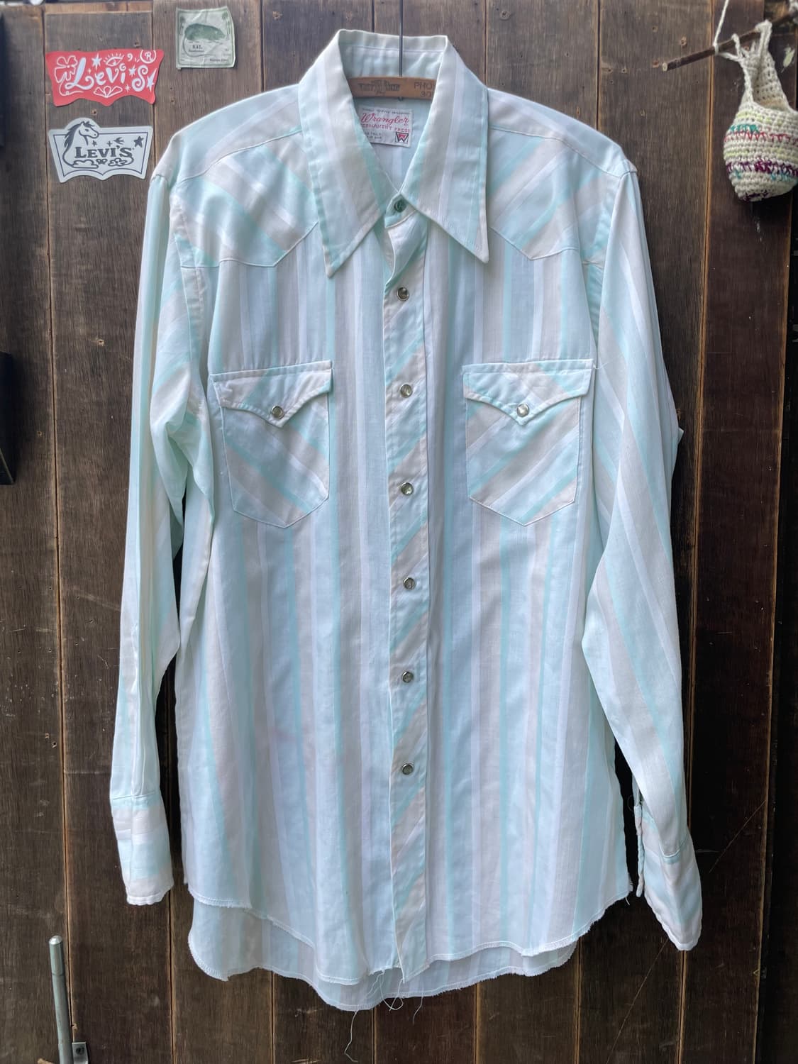 1970's Vintage Wrangler Western Shirt  상품이미지1