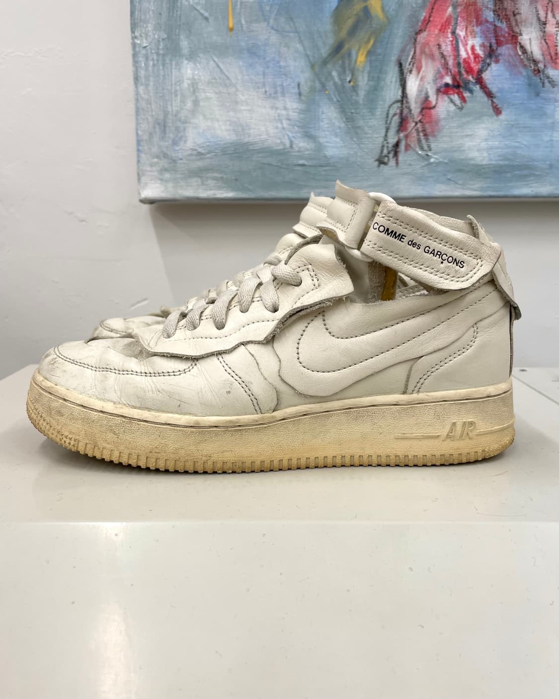 [240] 꼼데가르송 나이키 에어포스 미드 스니커즈 상품이미지2