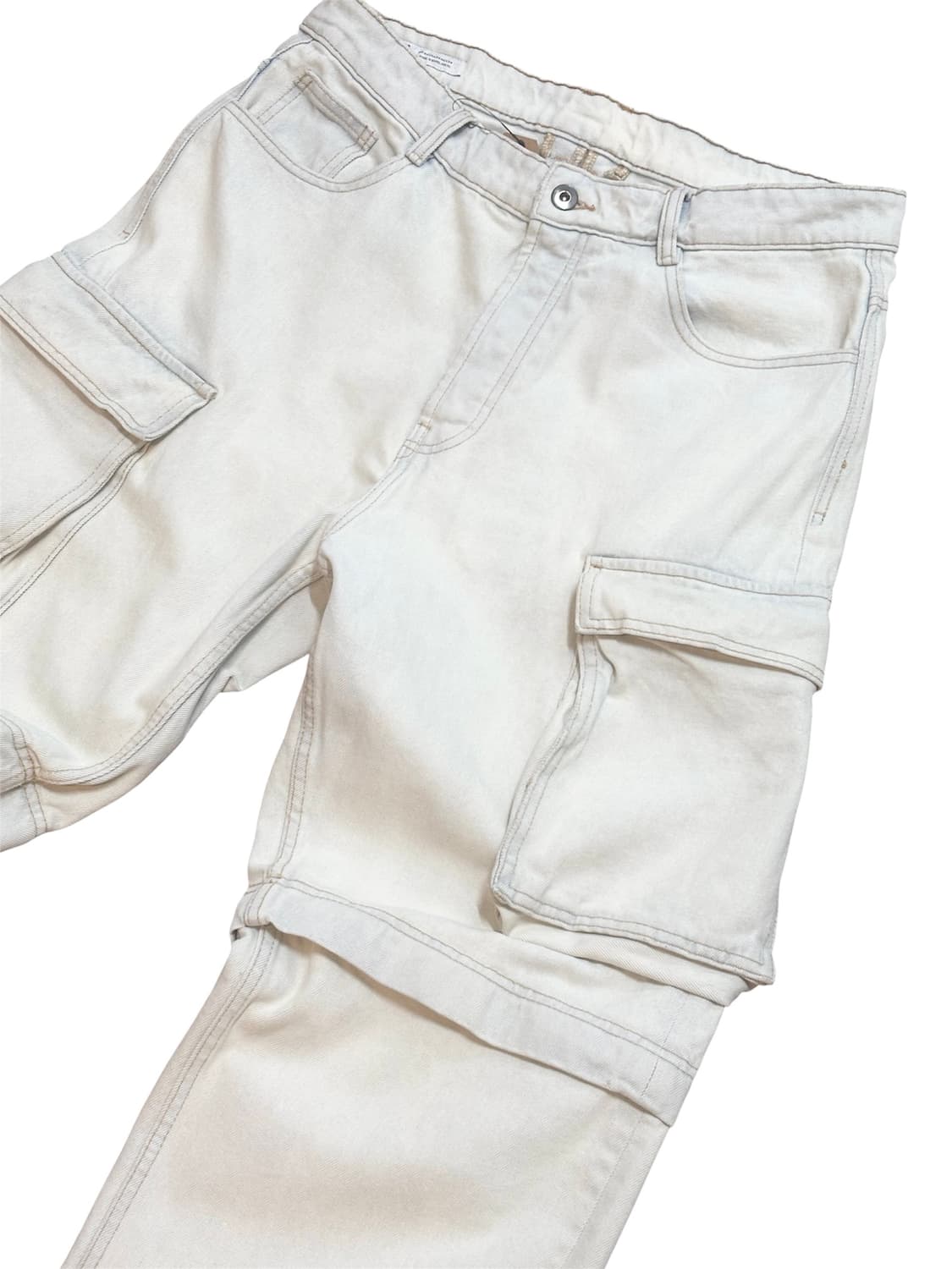 자라(Zara)디테처블 카고 진 라이트 블루 상품이미지1
