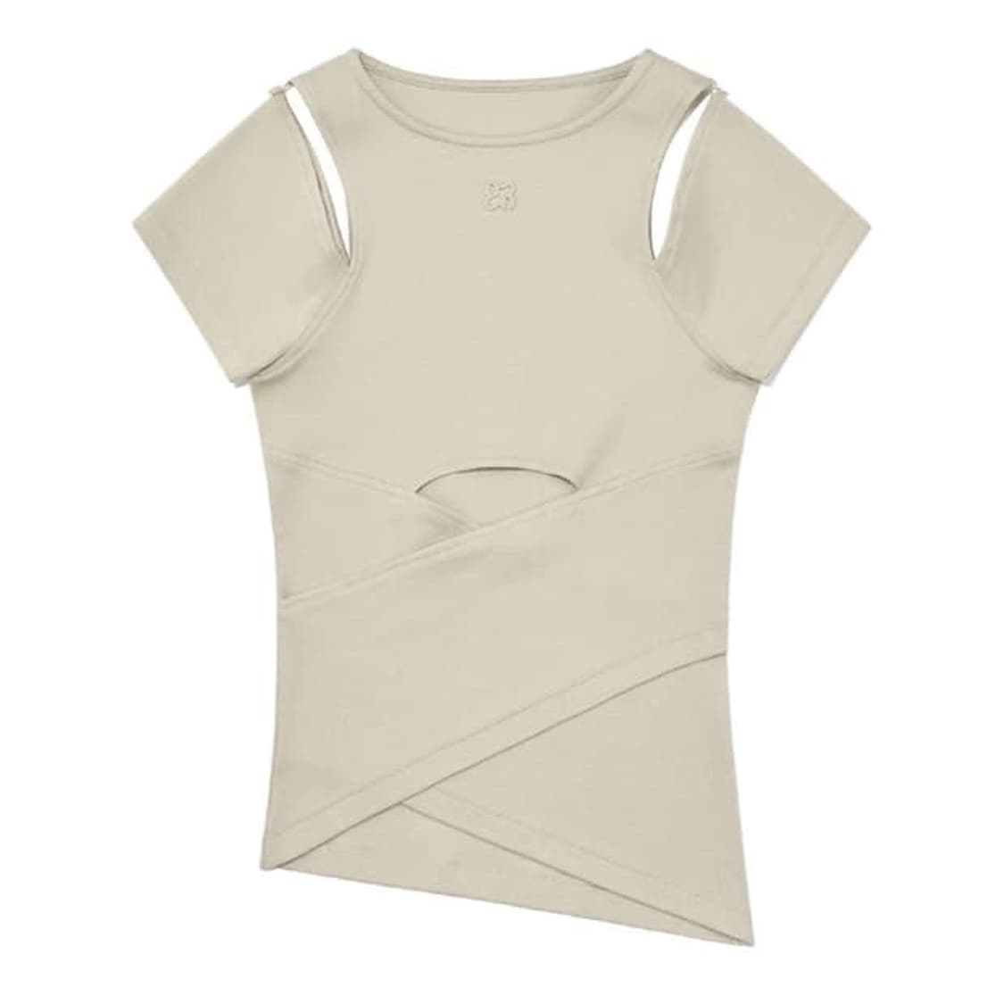 글로니 CANYON CROSS TEE (KHAKI) 상품이미지1