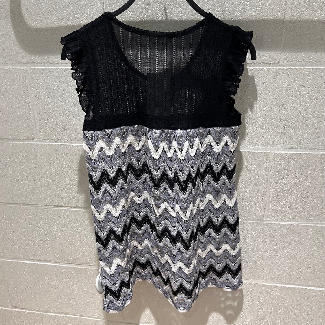 Vintage y2k Crochet Sleeveless 상품이미지4
