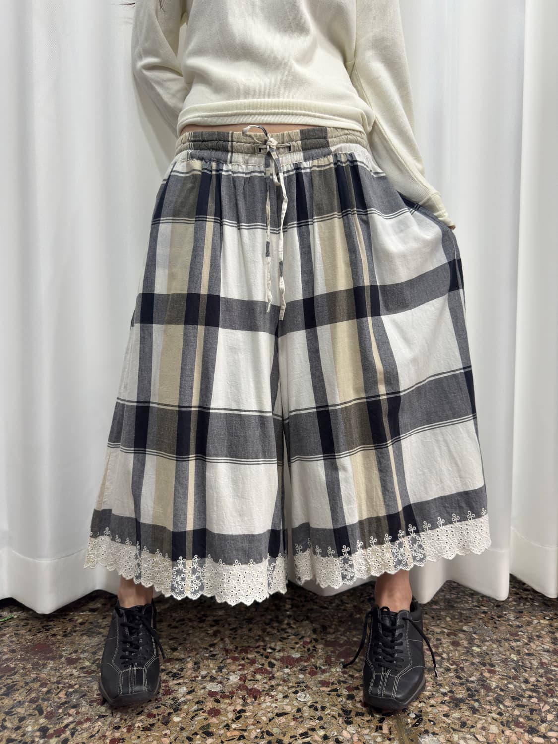 mori check pants 상품이미지5