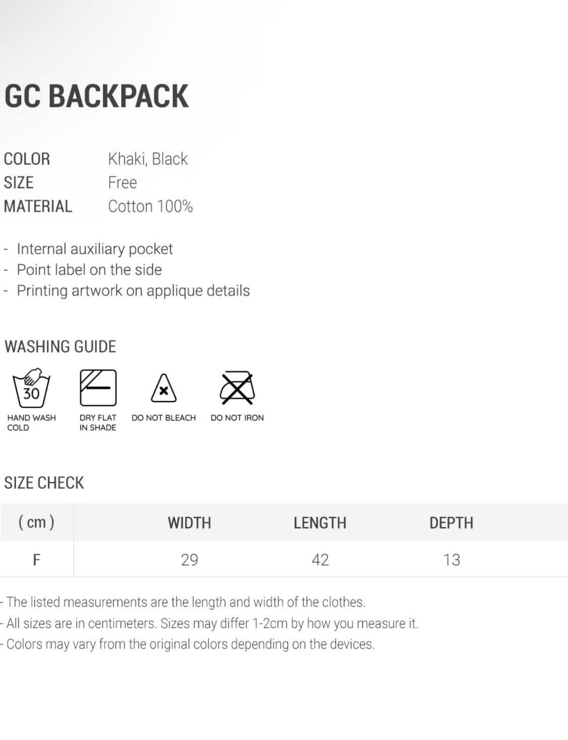 이스트쿤스트 블랙 백팩 가방 상품이미지5