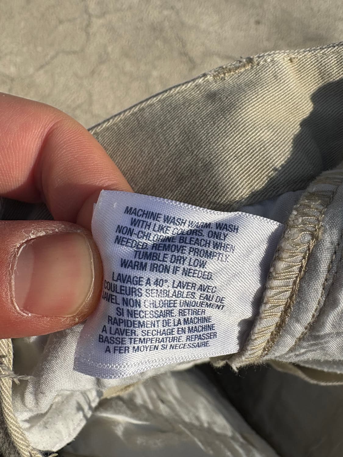 폴로 랄프로렌 치노팬츠 베이지 B93 상품이미지8