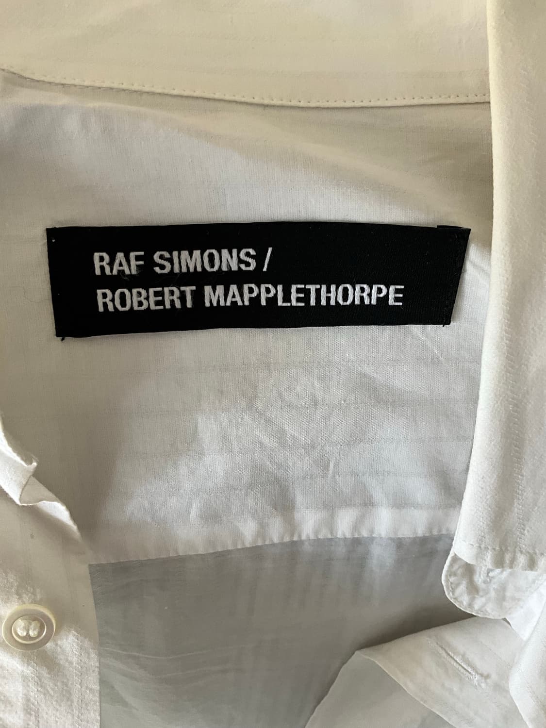 라프시몬스 X 로버트 메이플 소프 셔츠 상품이미지3