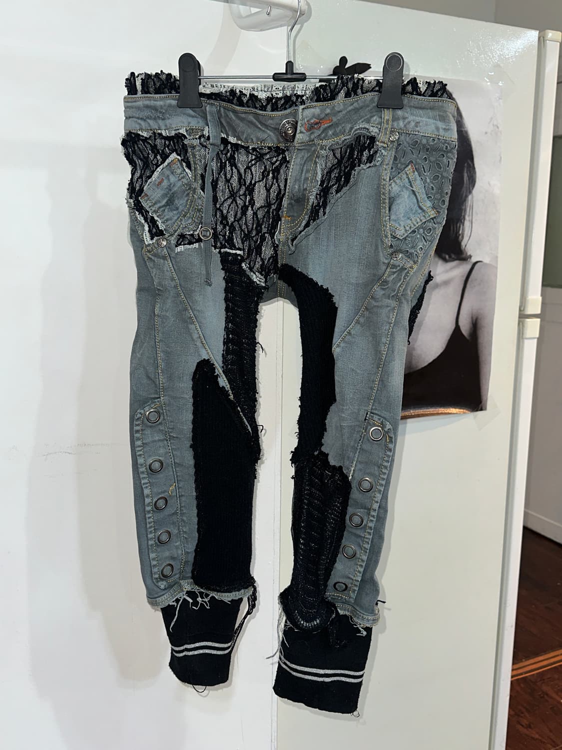 그런지 페어리 빈티지 카프리팬츠 상품이미지4